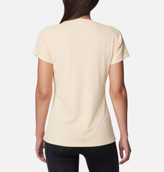 Women Columbia Zero Rules™ Technical T-Shirt Yellow | US-YOEITX-083