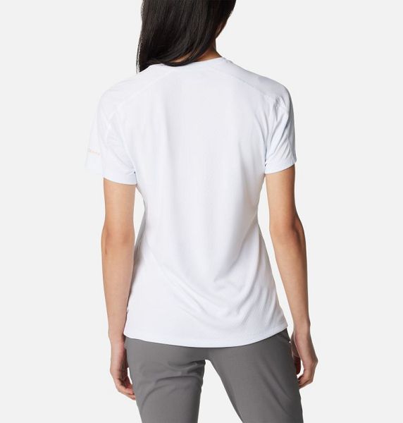 Women Columbia Zero Rules™ Technical T-Shirt White | US-YHPFCL-894