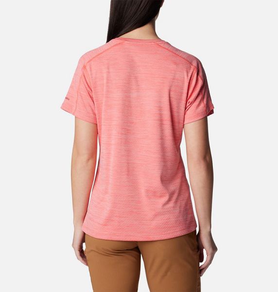 Women Columbia Zero Rules™ Technical T-Shirt Pink | US-FEUAGS-186