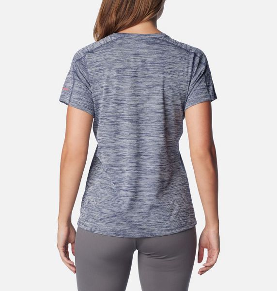 Women Columbia Zero Rules™ Technical T-Shirt Navy | US-QUJZNO-496